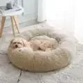 Warm Plush Cat Bed & Dog Basket Cushion for Pets