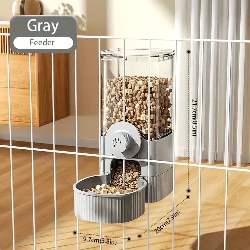 Automatic Pet Food Feeder with Water Dispenser