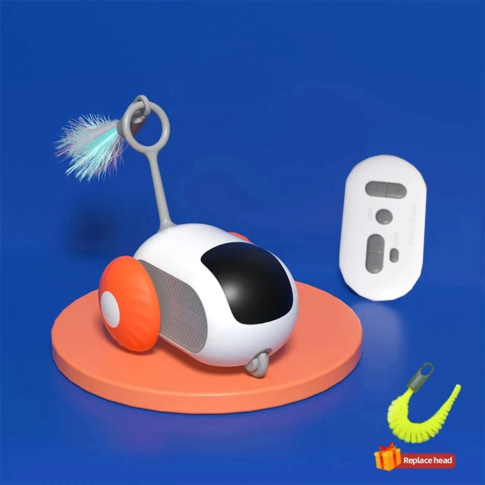 Smart Cat Toy Car - Remote Control Interactive Pet Toy