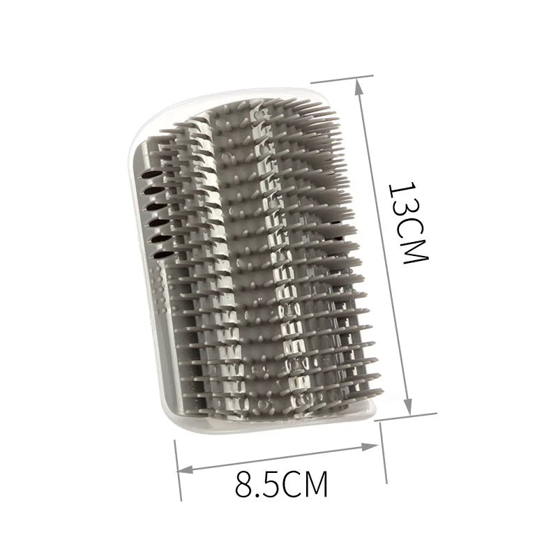 Cat Scratcher & Massager Comb - Hair Removal with Catnip