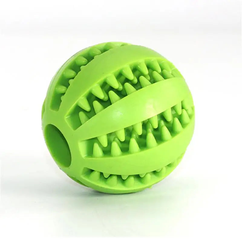 Interactive Dog Food Ball - Rubber Toy for Chewing