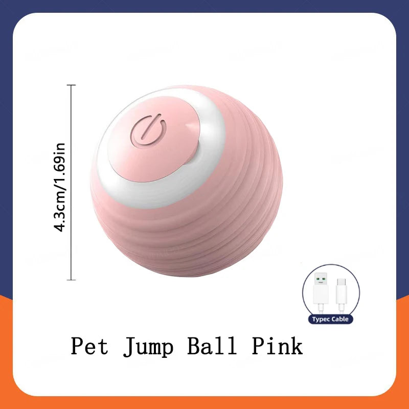 Smart Dog Toy Ball - USB Bouncing Interactive Pet Toy
