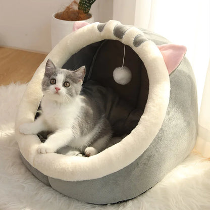 Self-Warming Pet Tent Bed for Cats & Small Dogs