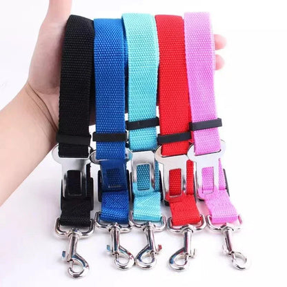 Dog Car Seat Belt & Travel Harness - Pet Safety Belt