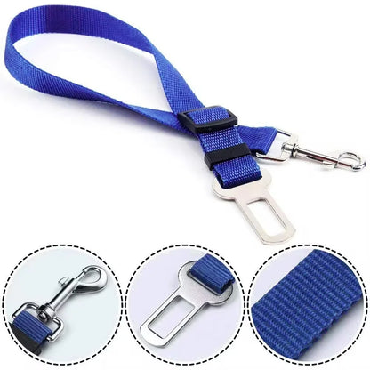 Dog Car Seat Belt & Travel Harness - Pet Safety Belt